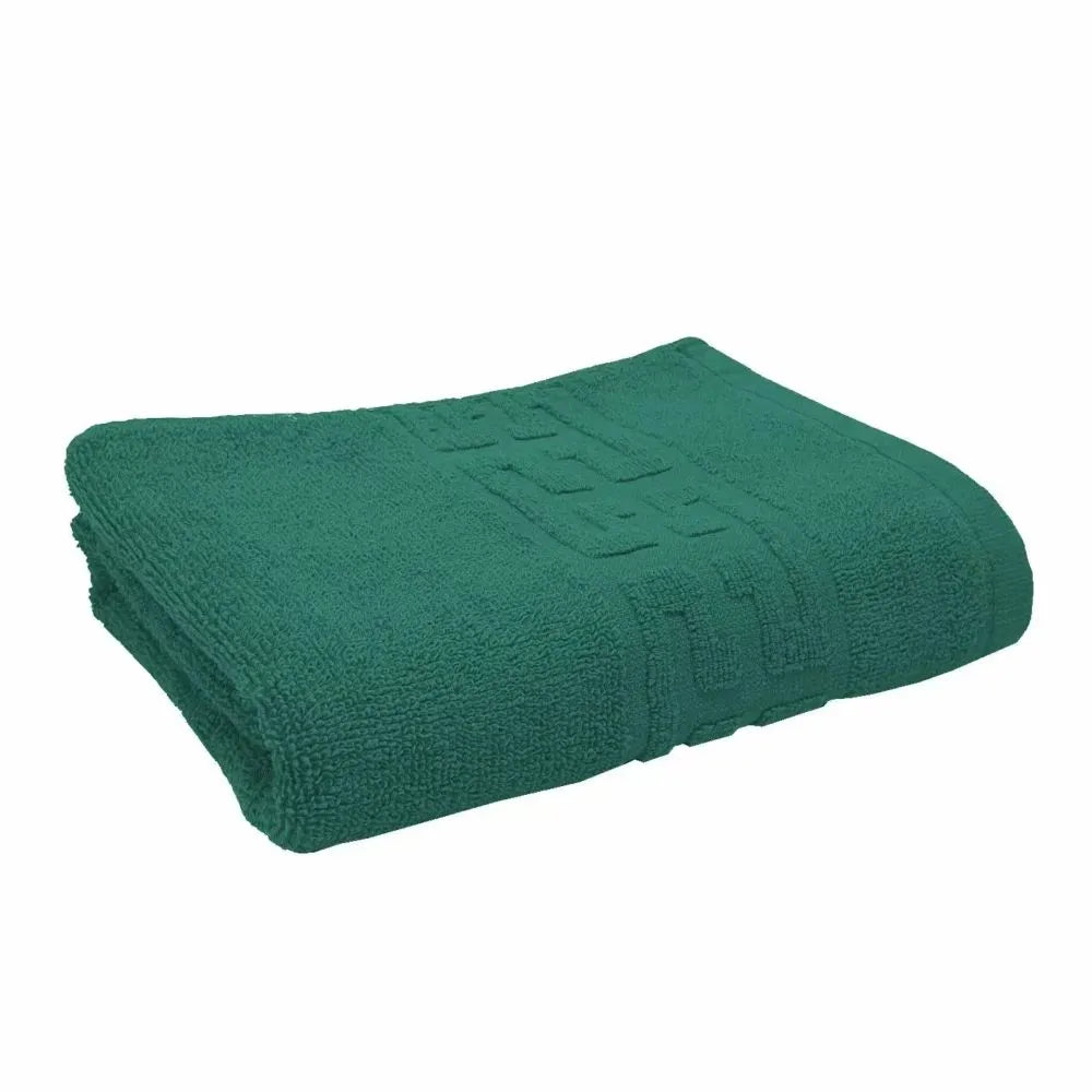 Prosop Bumbac 100%, 50x90 ,Model Greek Border, Verde, PF12