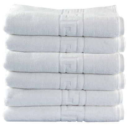 Set 20 Prosoape Hotel, 100% Bumbac 620gsm , Greek Border, ALB, PH605