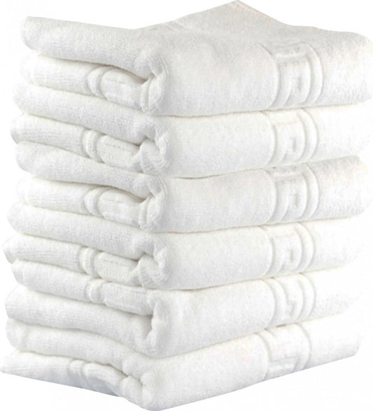Set 12 Prosoape Hotel , 100% Bumbac 550gsm , Greek Border, ALB, PPH14