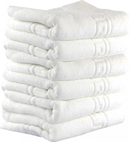 Set 20 Prosoape Hotel, 100% Bumbac 620gsm , Greek Border, ALB, PH605